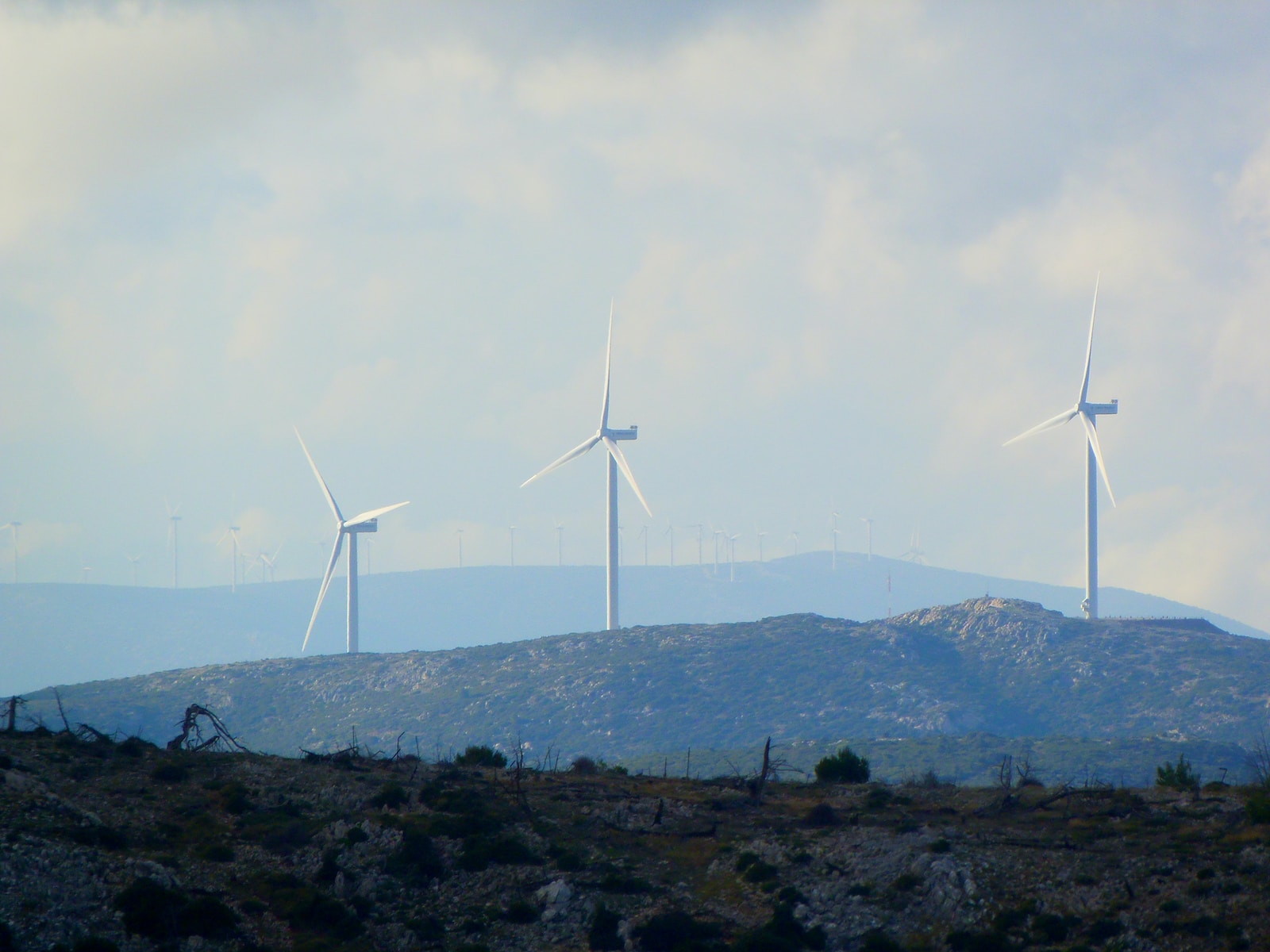 wind turbines as part of sustainable development